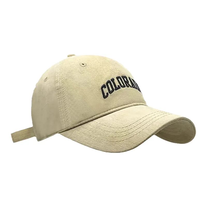 FILES Cotton Baseball Caps Unisex-13