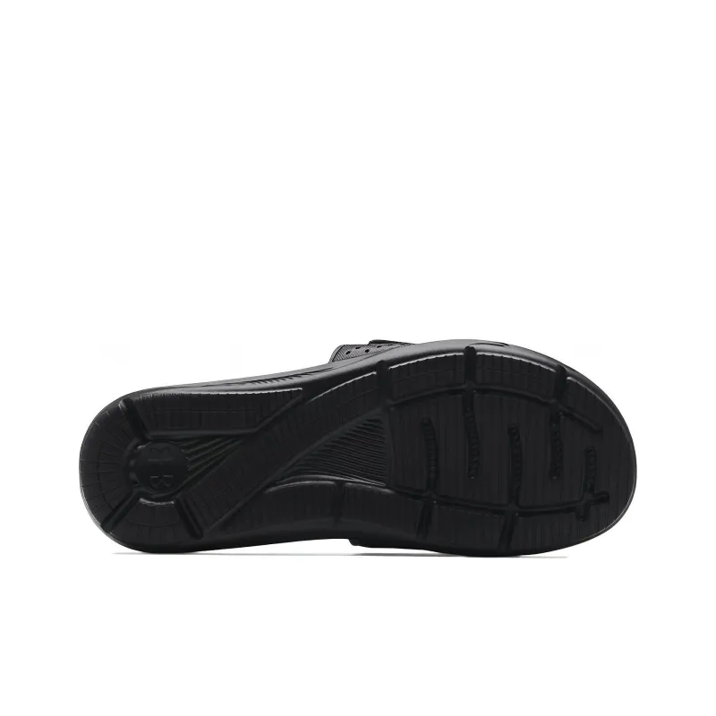 Under Armour Ignite 6 Graphic Strap Slide 'Black'-4