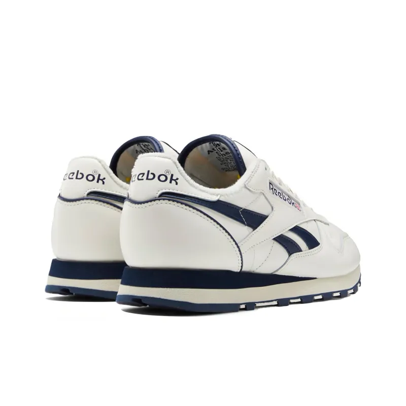 Reebok Classic Leather 1983 Vintage Chalk Vector Navy-4