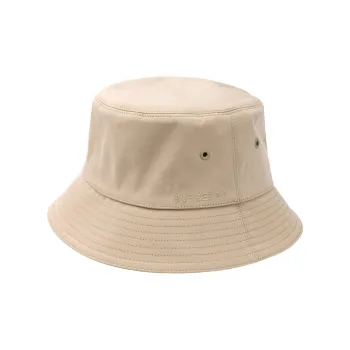 Burberry Embroidered Logo Bucket Hat