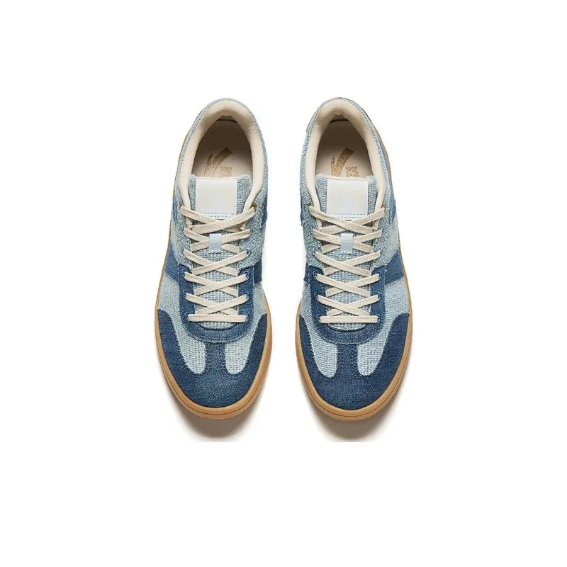 Anta German Army Trainers Slip Resistant, Abrasion Resistant, Lightweight Low Top Skateboard Shoes Men's Blue-2