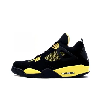 JORDAN 4 Retro Thunder 2006 'Black Yellow'