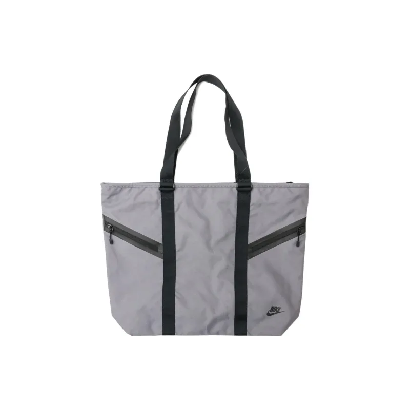 Nike Polyester Tote Bag Shopping Bag Handbag Shoulder Bag Regular Unisex Gray-3