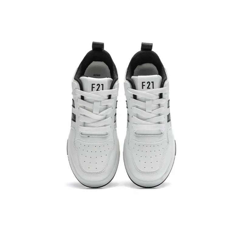 FOREVER 21 Anti-Slip Wear-Resistant Lightweight Breathable Height Increasing Low-Top Skateboard Shoes Unisex-2