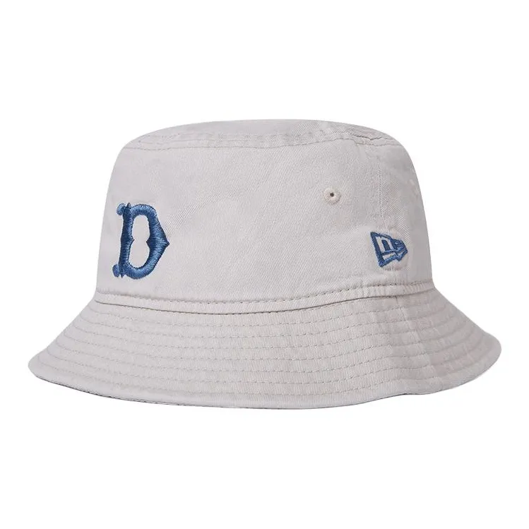 New Era Cotton Bucket Hats Unisex Light Gray-0