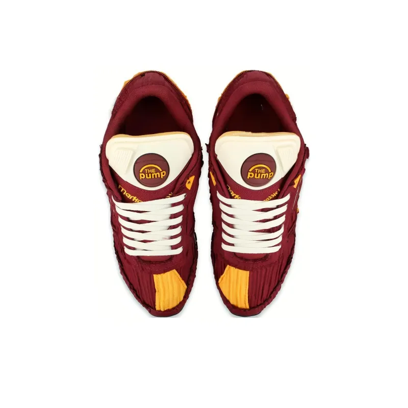 Reebok Classic Leather Pump Market Classic Burgundy-2