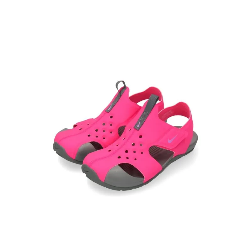 Nike Sunray Protect 2 PS 'Hyper Pink Smoke Grey'-2