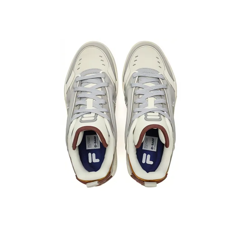 FILA FUSION Desperado Low Top Shoes 'White Grey Orange' Women's-1