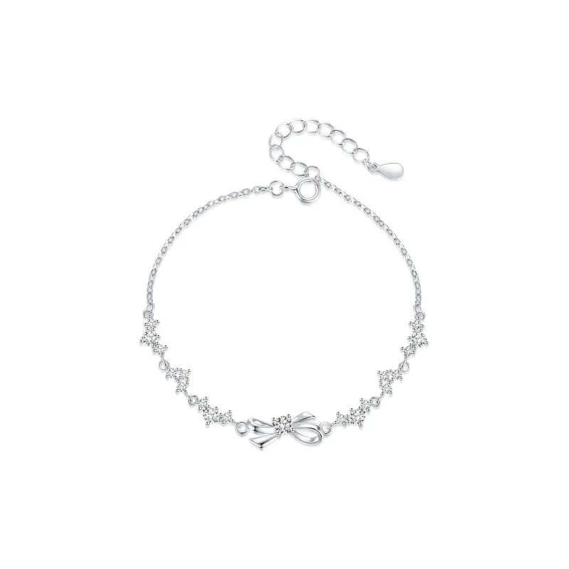 KADER 999 Fine Silver Bracelets Women's Silver white Gift Box-0