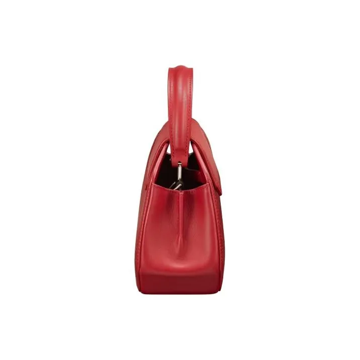 CARTIER GUIRLANDE Calfskin Handbag Shoulder Bag Crossbody Bag Mini Women's Red-1