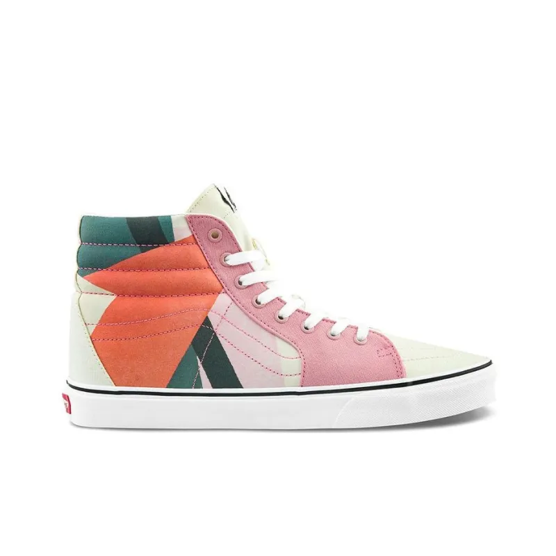 Vans MoMA X SK8 Hi Liubov Popova 'Creamyellow Black Pink'-1