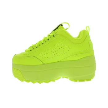 FILA Women's Disruptor 2 Wedge 'Safety Yellow'