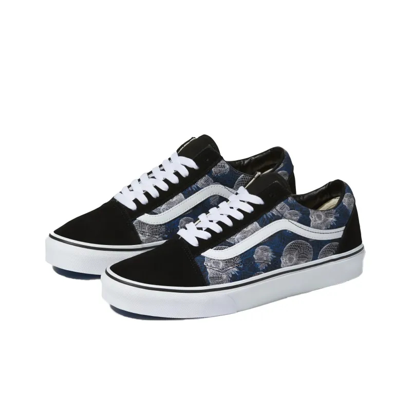 Vans Old Skool Wireframe Skulls-2