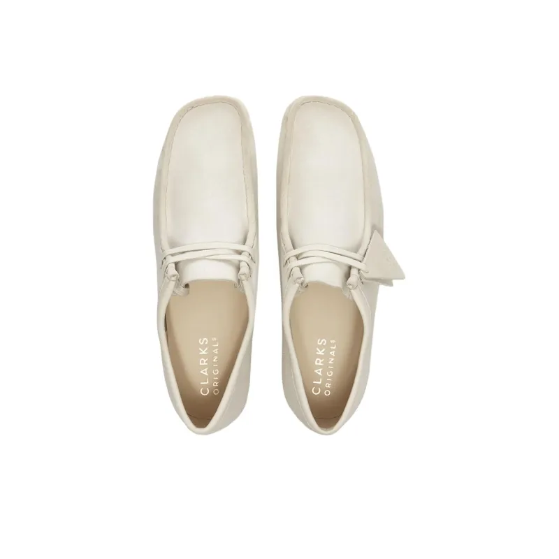 Clarks ORIGINALS WALLABEE Casual Shoes Men's White-2