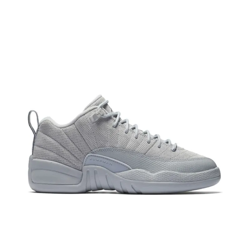 JORDAN 12 Retro Low Wolf Grey GS-1