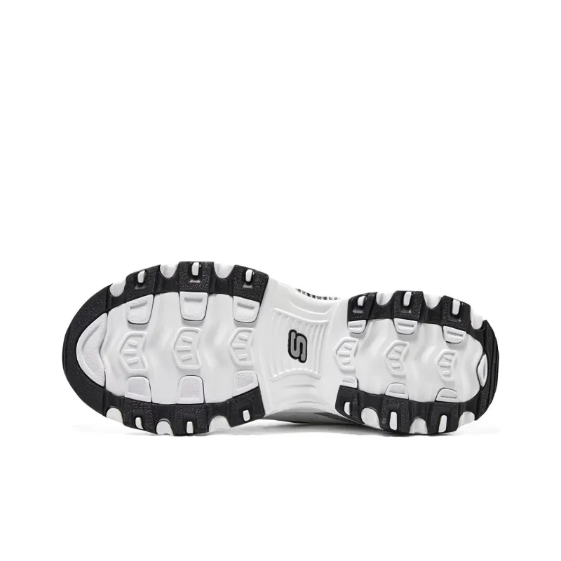 Skechers Dlites 1.0 'Black White Grey'-5