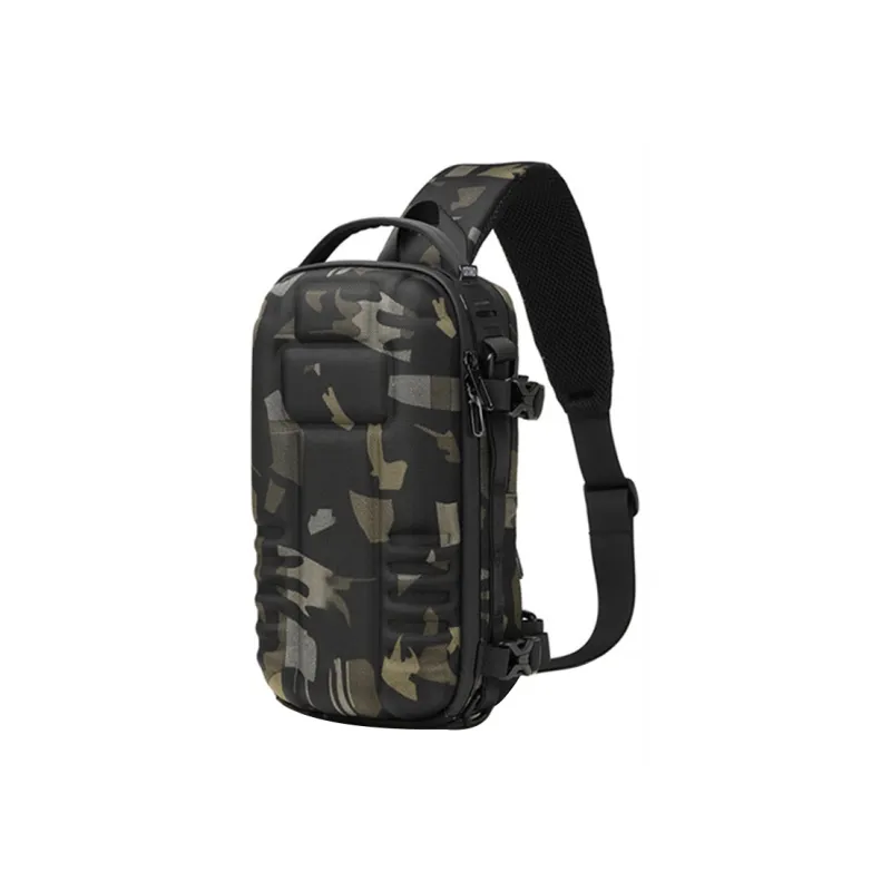 CMLZIUA Oxford Sling Bag Regular Men's Black \ Red \ Military Green \ Royal Blue \ Dark Gray \ Camouflage-14