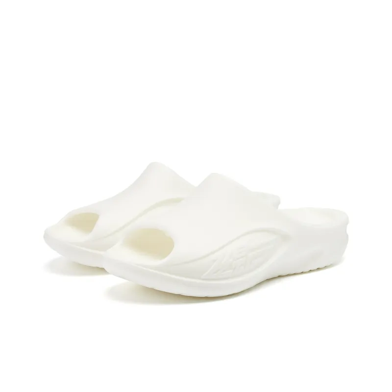 QIAODAN Flying Shadow Slippers 3.0 Quiet Slip Resistant Abrasion Resistant Quick Dry Slide Slippers Men's Ivory-2
