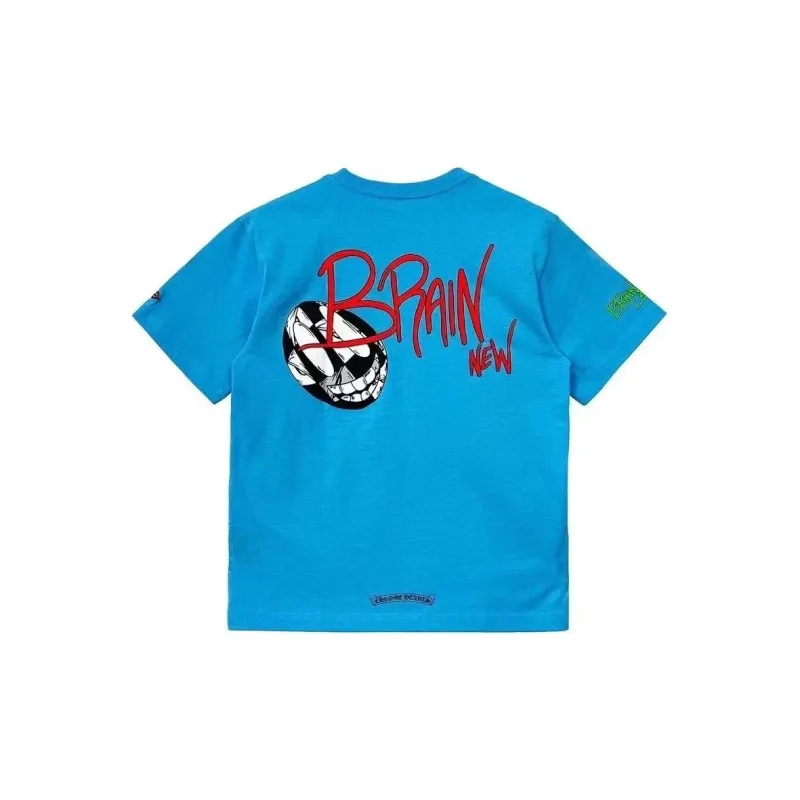 Chrome Hearts T Shirt Unisex Blue-6
