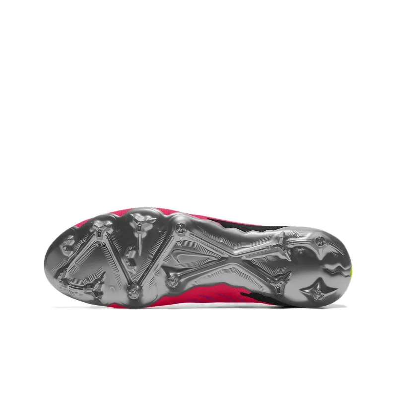 Nike Phantom GX Elite Elite FG Gripknit Anti Slip Wear Resistant Low Top Running Shoes Unisex Red-4