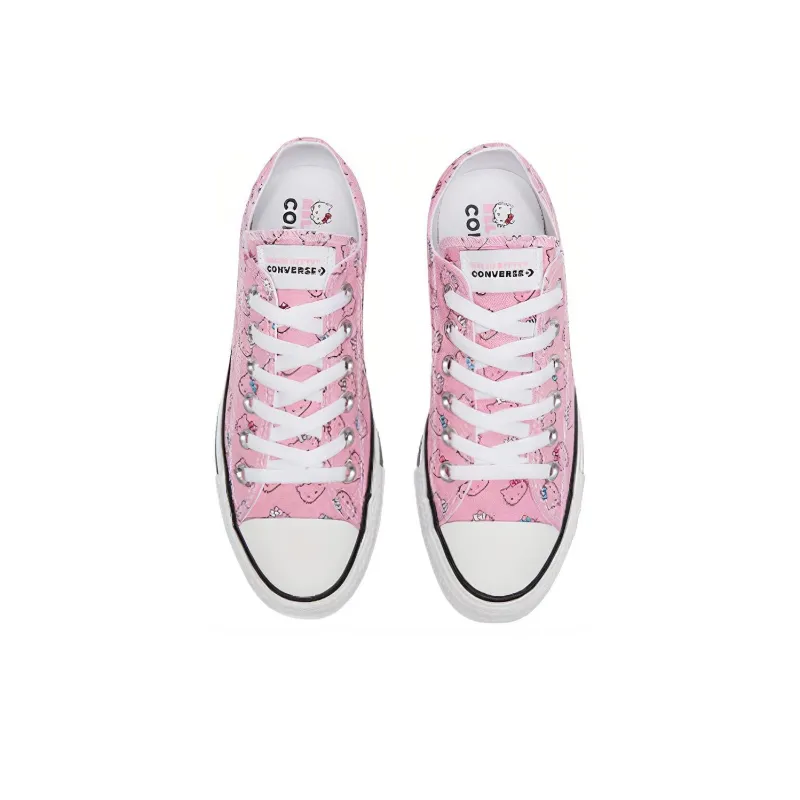 Chuck Taylor All Star Helly Kitty X Converse Ox 'Kitty Pattern'-3