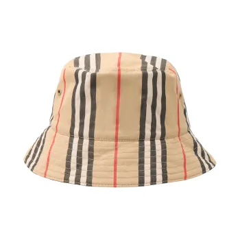 Burberry Icon Stripe Bucket Hat