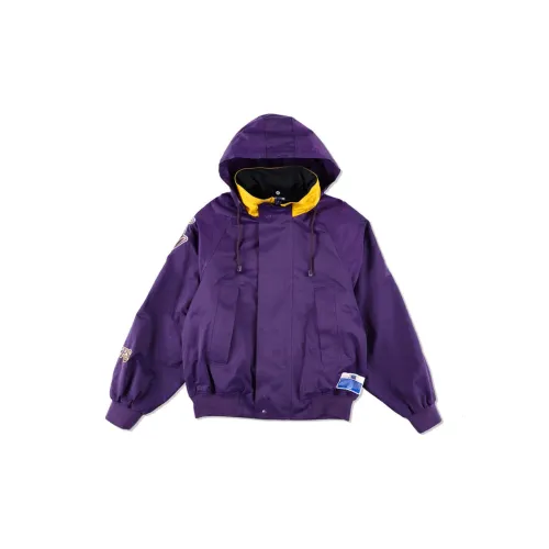 WIND AND SEA NBA Jackets Unisex Purple