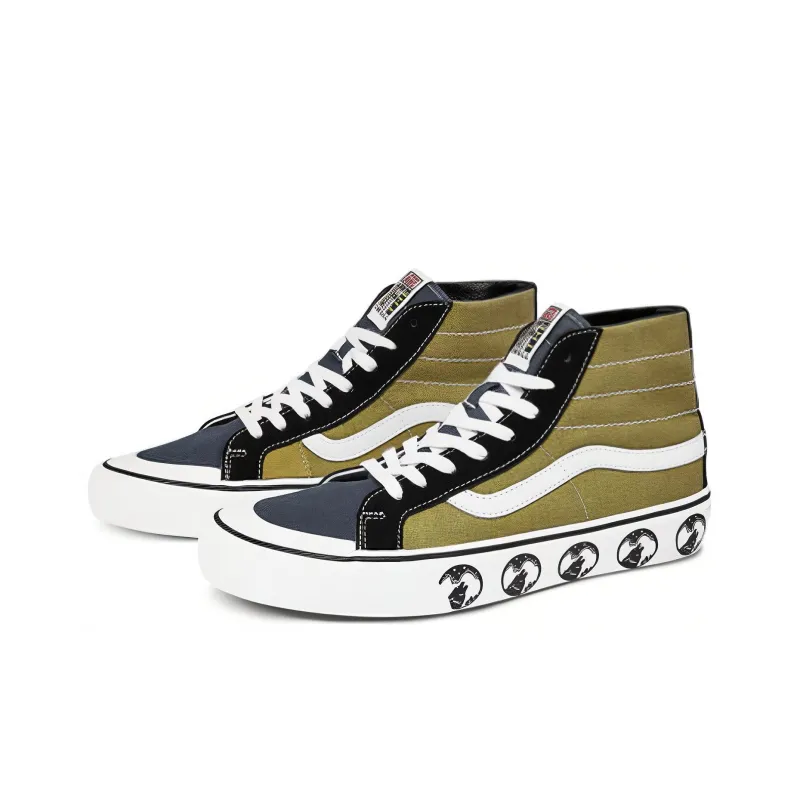 Vans SK8 Hi 138 Decon Sf 'Black Green'-2