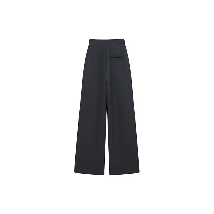 PZGE Casual Pants Women's Dark Gray-1