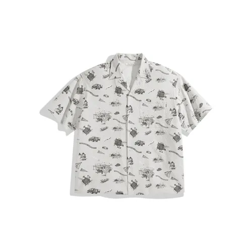 PEACEBIRD MEN Shirts Men White 1 Wide Style