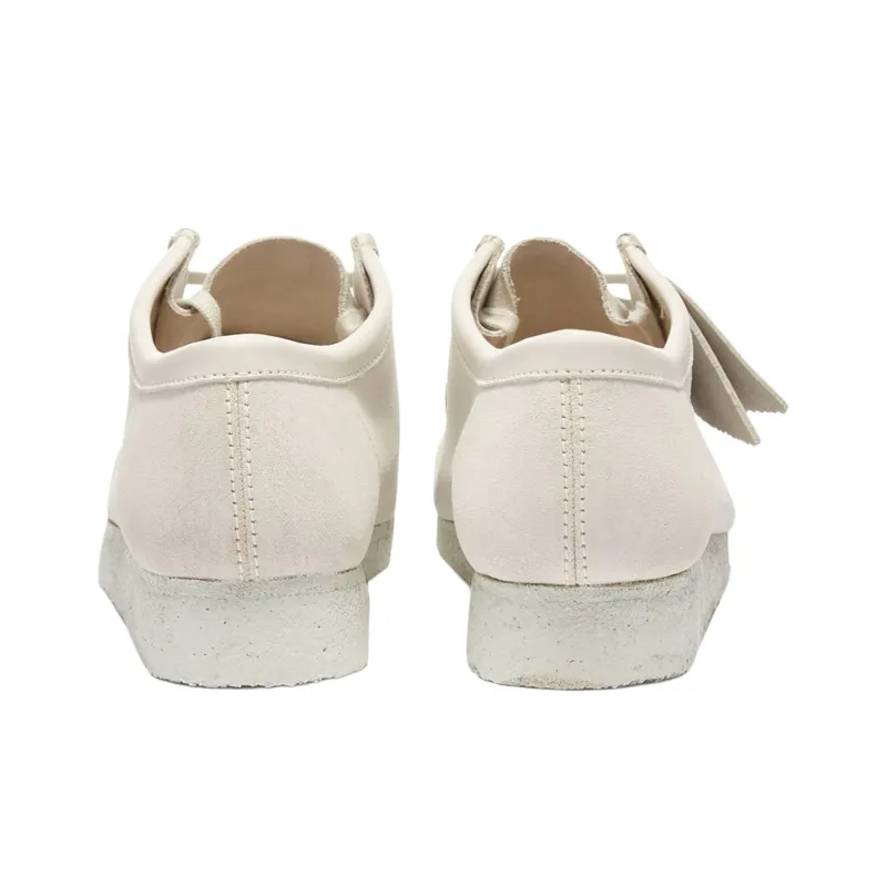Clarks ORIGINALS WALLABEE Casual Shoes Men's White-3
