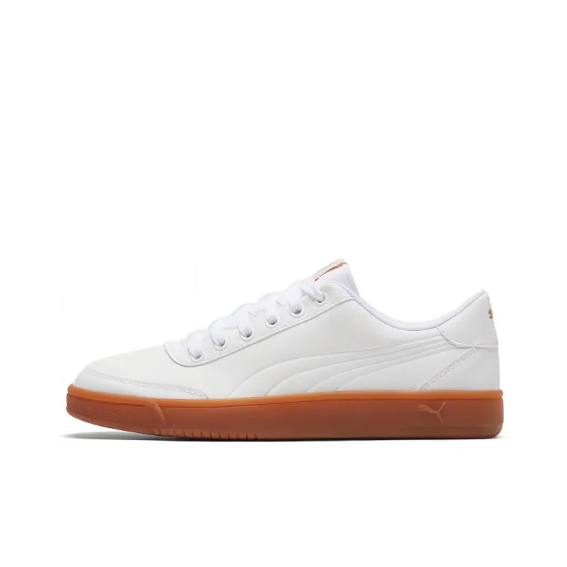 PUMA Court Breaker L Mono 'White Brown'-0