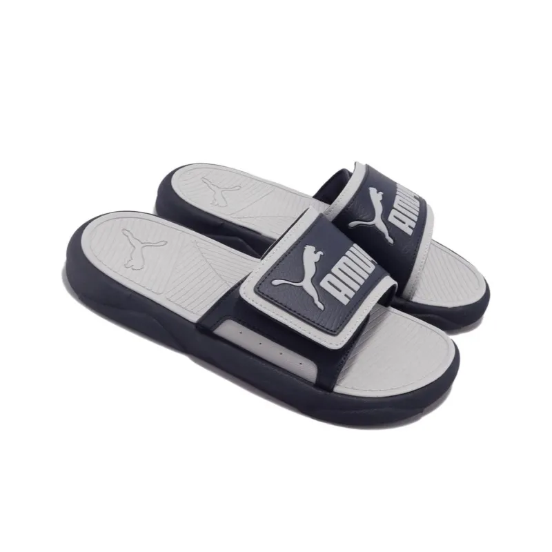 Puma Royalcat Comfort Slides 'Parisian Night Glacial Grey'-3