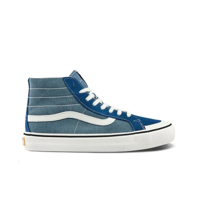 Vans SK8 Hi 'White Blue'-1