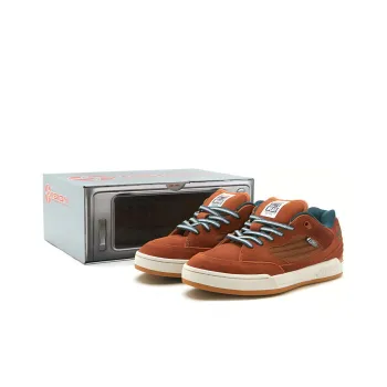 Vision Street Wear Savvy Collection Low Top Skateboard Shoes Unisex Caramel Turkey Color