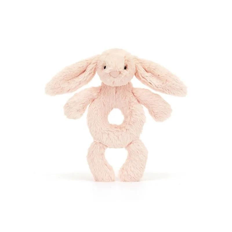 JELLYCAT Bashful Bunny Ring Rattle-0