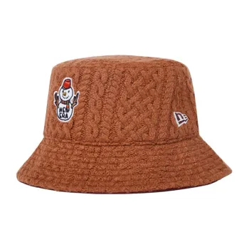 New Era Polyester Bucket Hats Unisex Brown