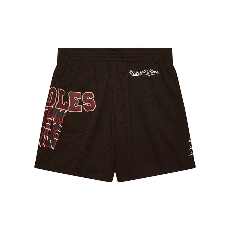 Travis Scott X Mitchell & Ness Florida State Seminoles Basketball Shorts-1