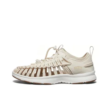 KEEN UNEEK O3 Women's Outdoor Casual Sandals For River Trekking Women's Birch Wood/Starlight White