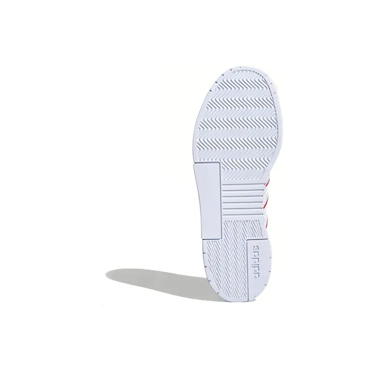 Adidas Neo Court Master White/Red-5