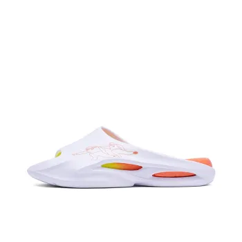 Paco Races EVA Totem Quiet Slide Slippers Unisex White Orange