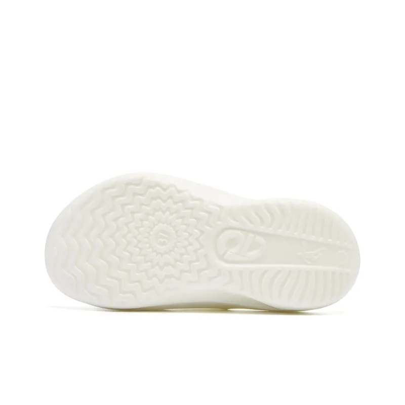 QIAODAN Flying Shadow Slippers 3.0 Quiet Slip Resistant Abrasion Resistant Quick Dry Slide Slippers Men's Ivory-5