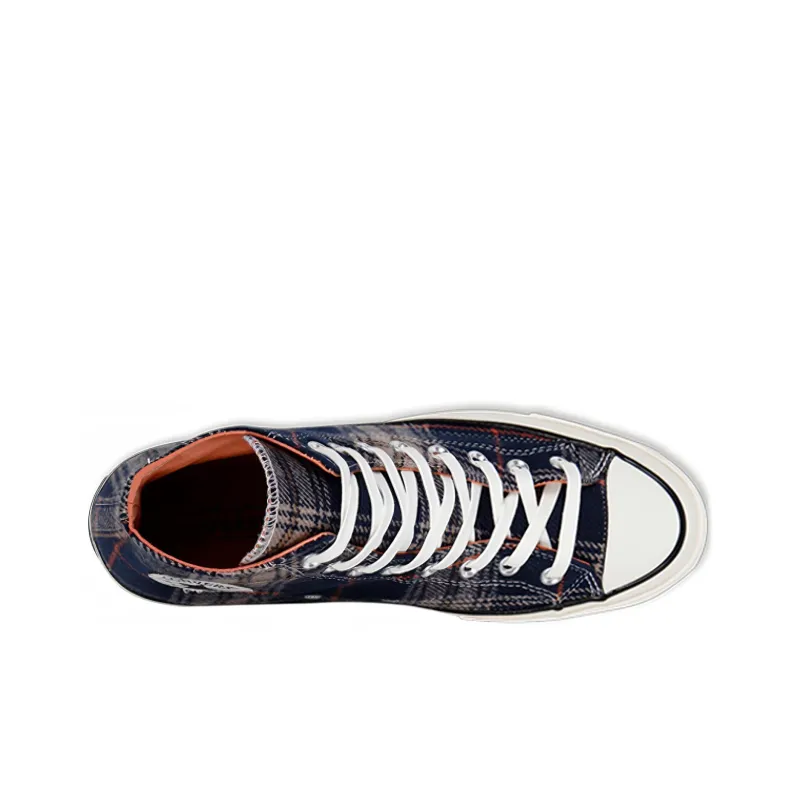 Converse Chuck Taylor All Star 70 Hi Plaid Pack Navy-3