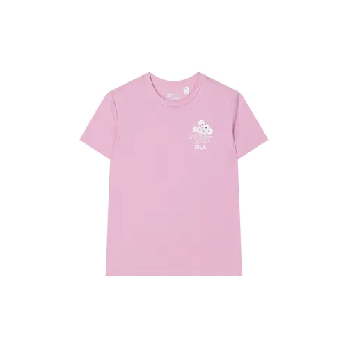 FILA Heritage T-Shirts Women's Lady Pink