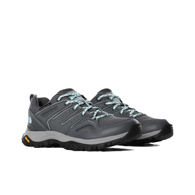 THE NORTH FACE Cushioning Anti Slip And Wear Resistant Low Top Hiking Trekking Shoes Women's Gray Green-1