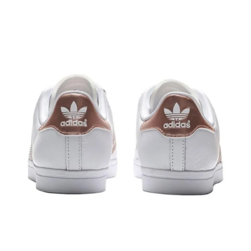 Adidas Women's Coast Star 'White Copper Metallic' Women's-4