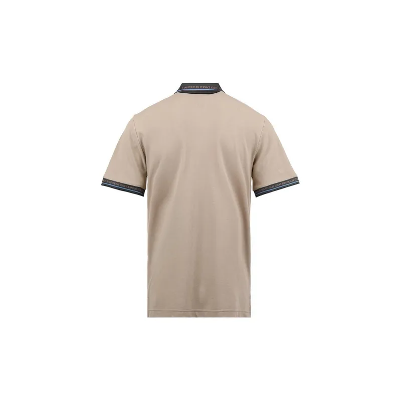 VERSACE JEANS COUTURE Logo Embroidered Short Sleeved Polo Shirt-7