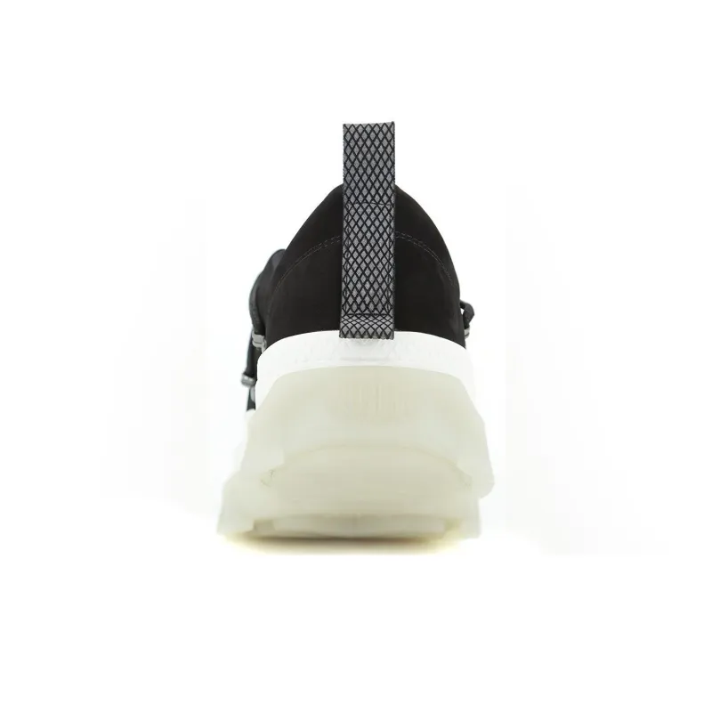 Palladium Pampa Height Increasing Low Top Casual Shoes Unisex Black-3