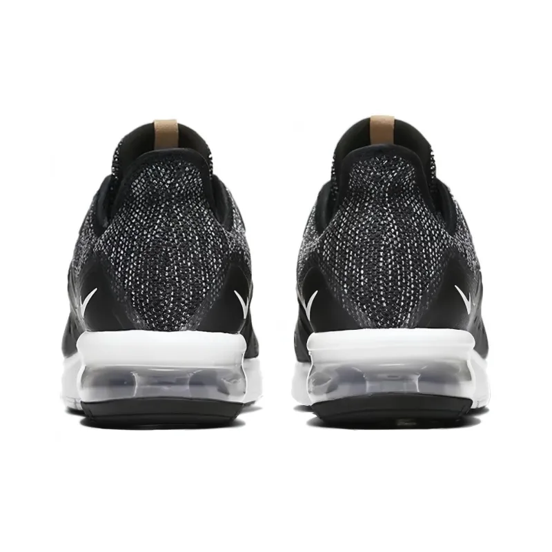 Nike Air Max Sequent 3 Black White Dark Grey-4