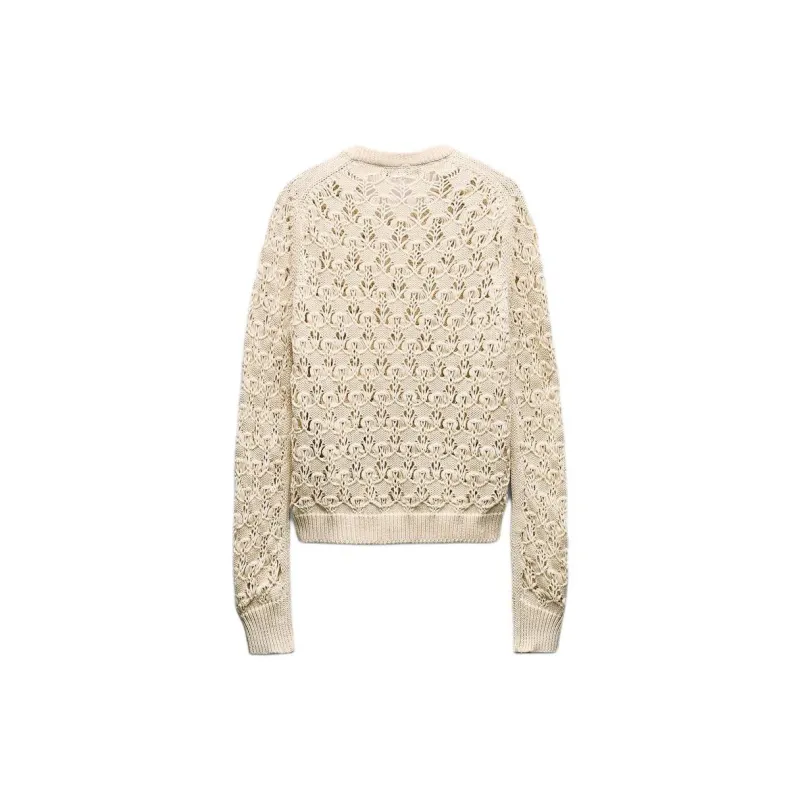ZARA Knitwear Women's Beige-1